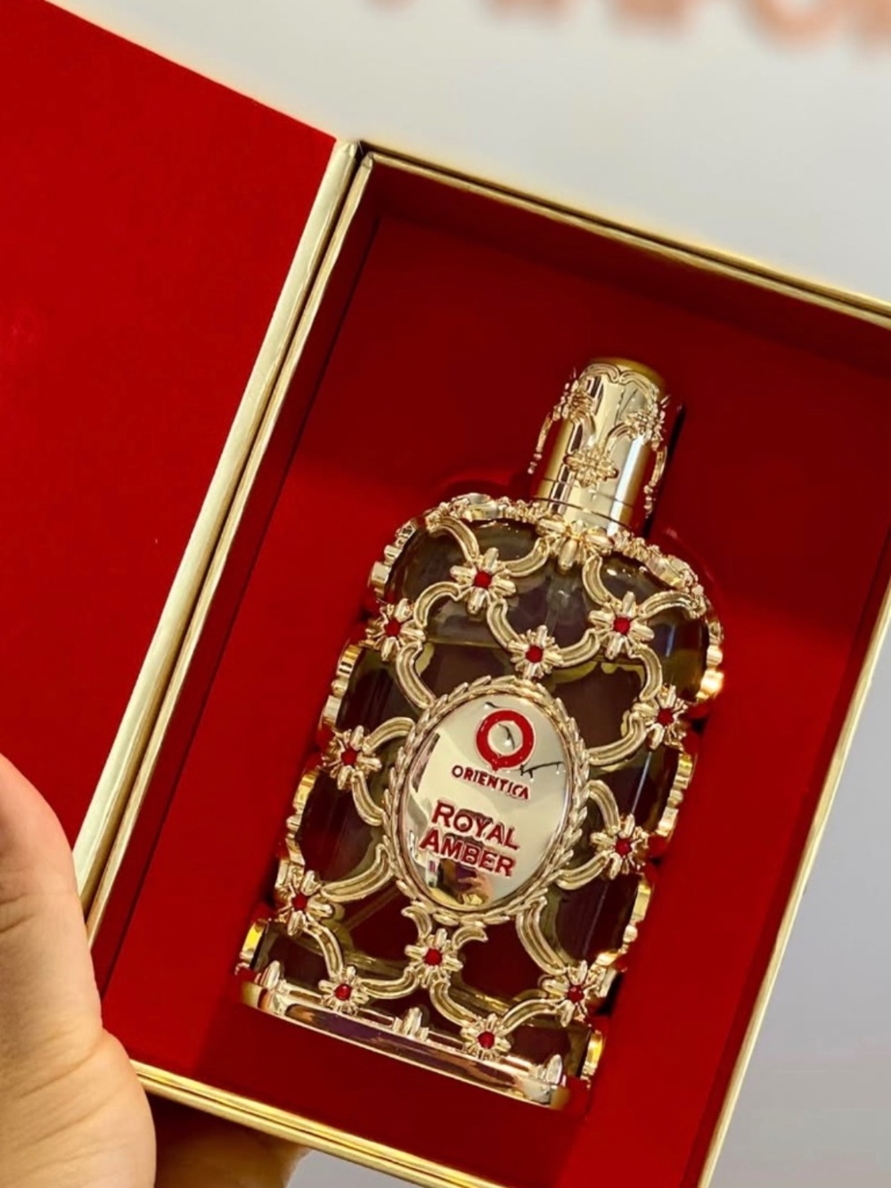 New Orientica Amber Rouge Sealed in Box